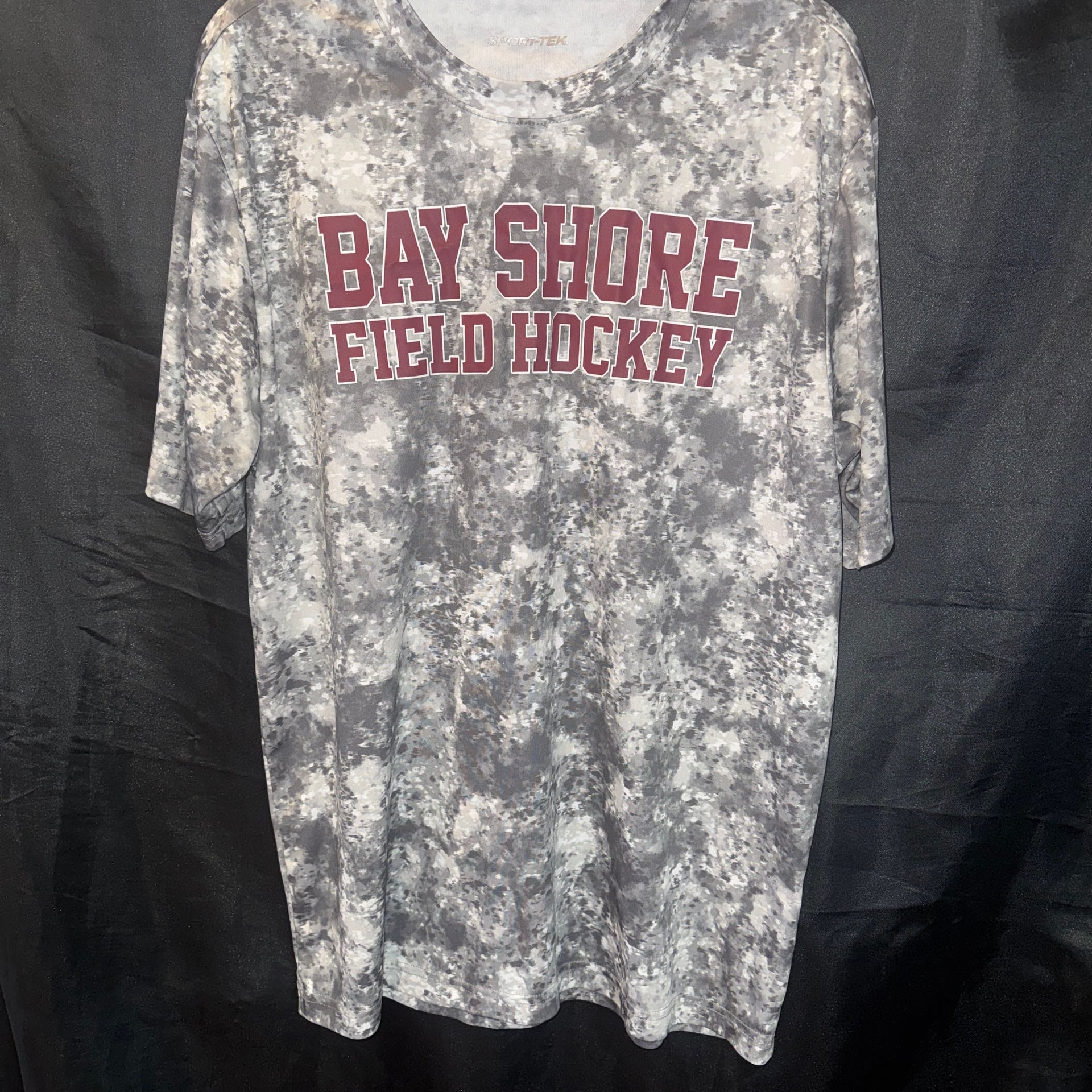 Boston College Eagles Hockey Grey Short Sleeve TShirt